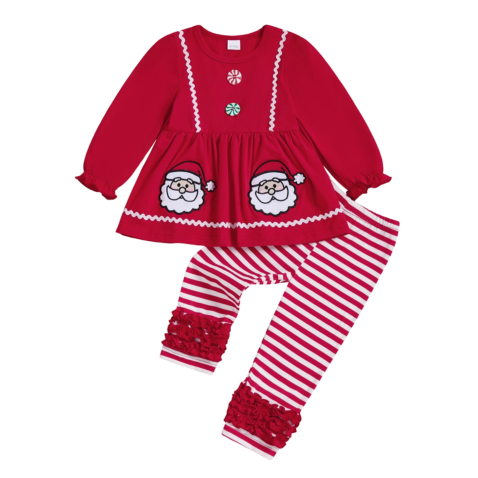 

Adorable Infant Girls Outfit Set Stylish Winter Reindeer Print Sweater with Matching Leggings 2 Piece Ensemble for the Holidays