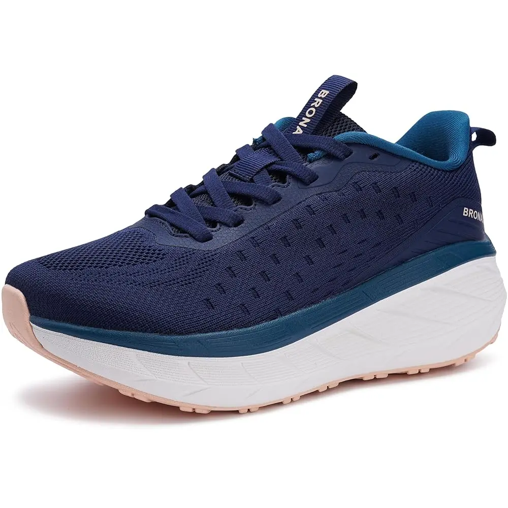 

Women's Wide Toe Box Shoes | High-Impact Cushion Thick Sole | Comfort for All-Day Walking