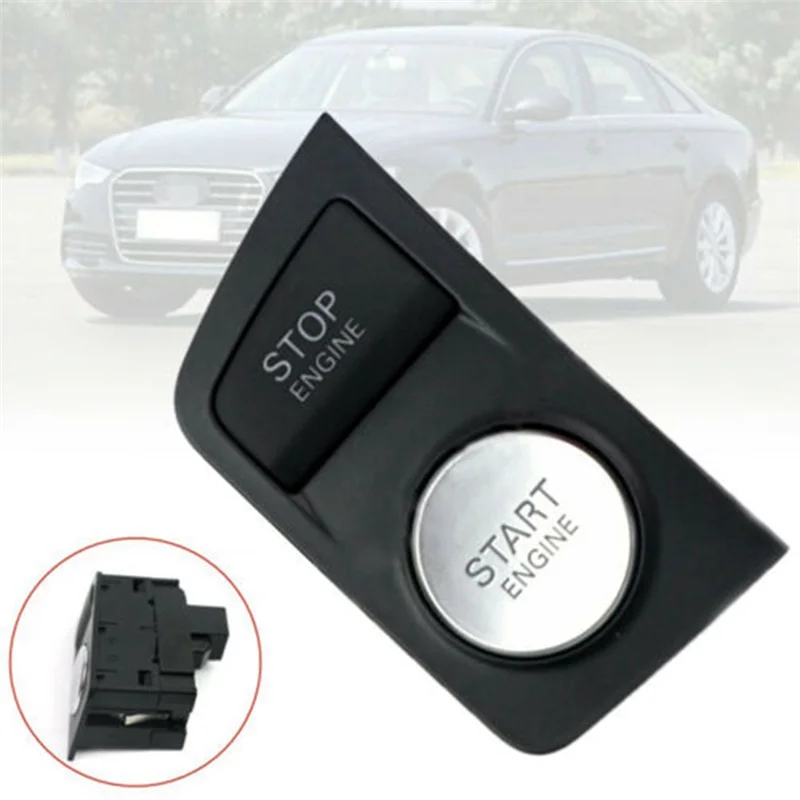 4F1905217E Start Stop Engine Button Switch Button Car for Audi A6 C6 S6 RS6 2009-2011