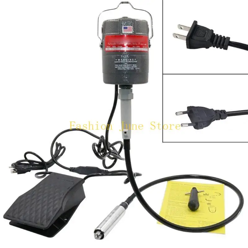 

N5KA Инструменты для резьбы по дереву Гибкий набор инструментов для резьбы по дереву с педалью управления скоростью 24000 об/мин