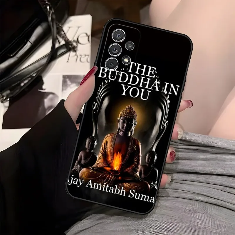 Buddha Budha Life Phone Case For Samsung A 50 50s 33 53 23 22 21 20 40 70 S 72 81 12 32 51 52 4g 5g Cellphones Coque