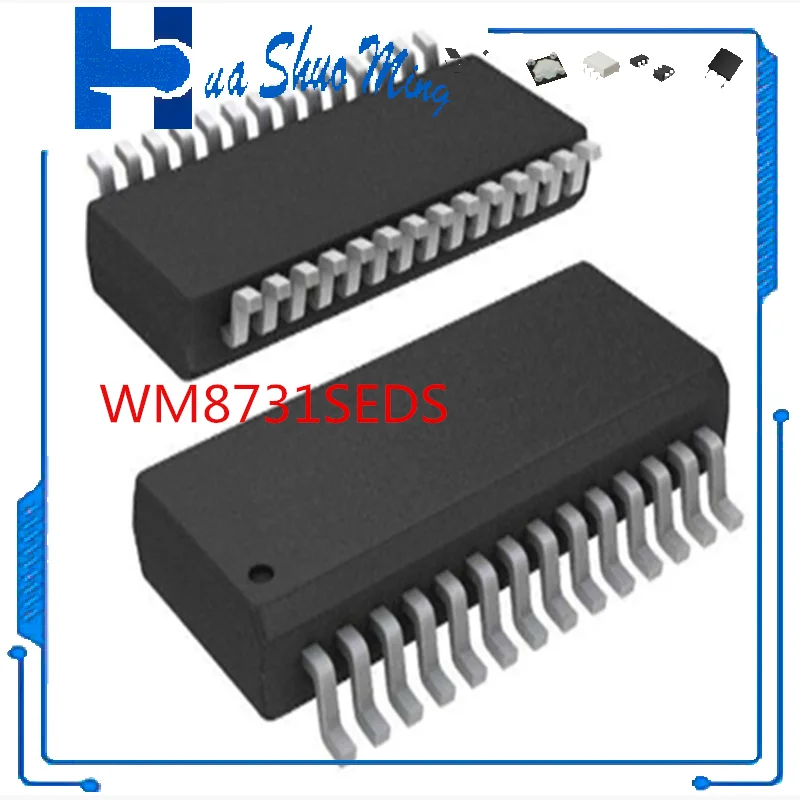 

5PCS/LOT WM8731SEDS WM8731S WM8731 SSOP28