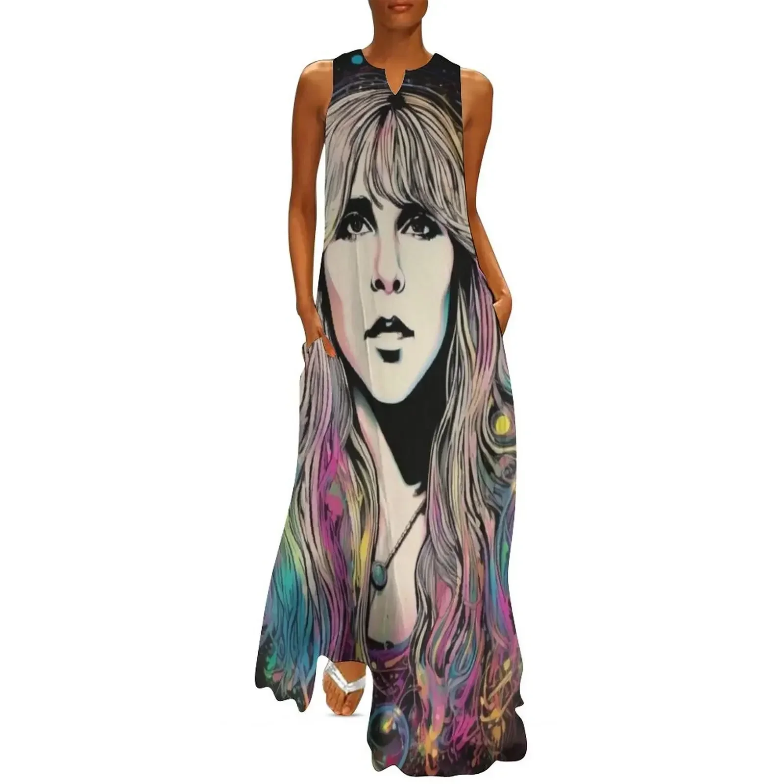 

Stevie Nicks Long Dress ceremony dresses Clothing summer dress women 2025 Women's summer suit Dress