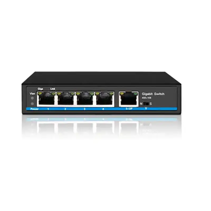 1-in-4-out-gigabit-poe-extender10-100-1000mieee8023af-at-btmax-250m-transmission30w-60w-90w-optional-for-security-camera-ap