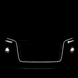for 23 year Hongqi H5 /OSADORed Flag H 5 modified grille big U-shaped lamp