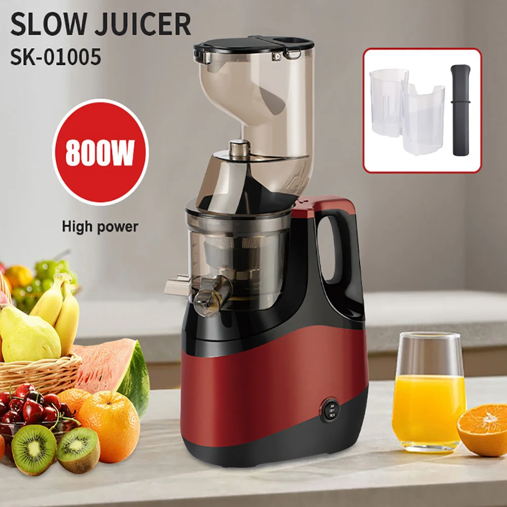 

Electric Orange Juicer Machine Quiet Motor Slow Juicer, Professional Citrus Juicer Lemon Juice Extractor for Home Use