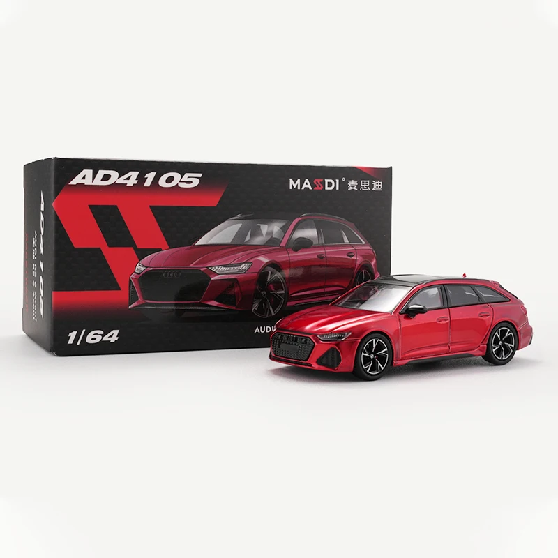 

1/64 Scale RS6 Avant AD4105 AD4104 Simulation Alloy Car Model Static Display Collectible Toy Gift Souvenir Decoration