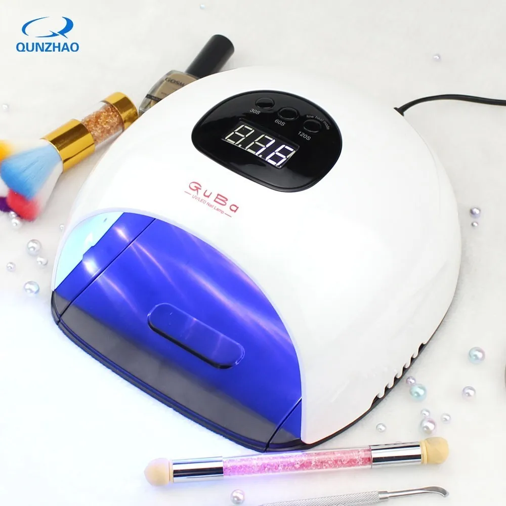 Apparatus For Manicure Lcd Display Uv Led 48w Lamp For Nails Ultraviolet Therapy Gel Polish Lamp Nail Light Dryer Equipment