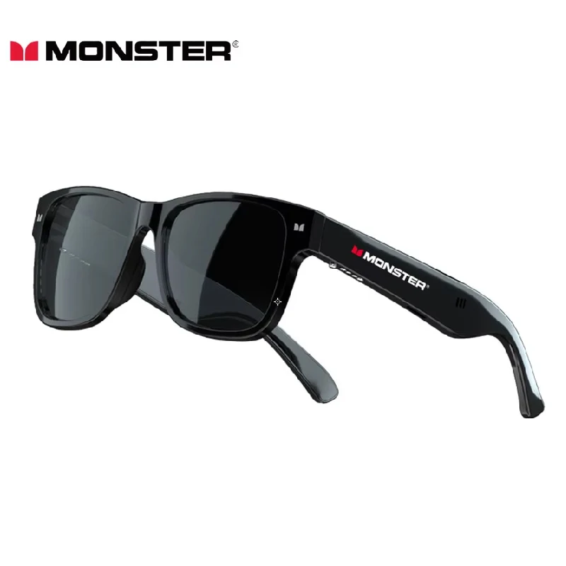 

Monster Glasses S01 Headset Wireless Bluetooth 5.0 Sunglasses Outdoor Sport earphone Calling Music Eyeglasses