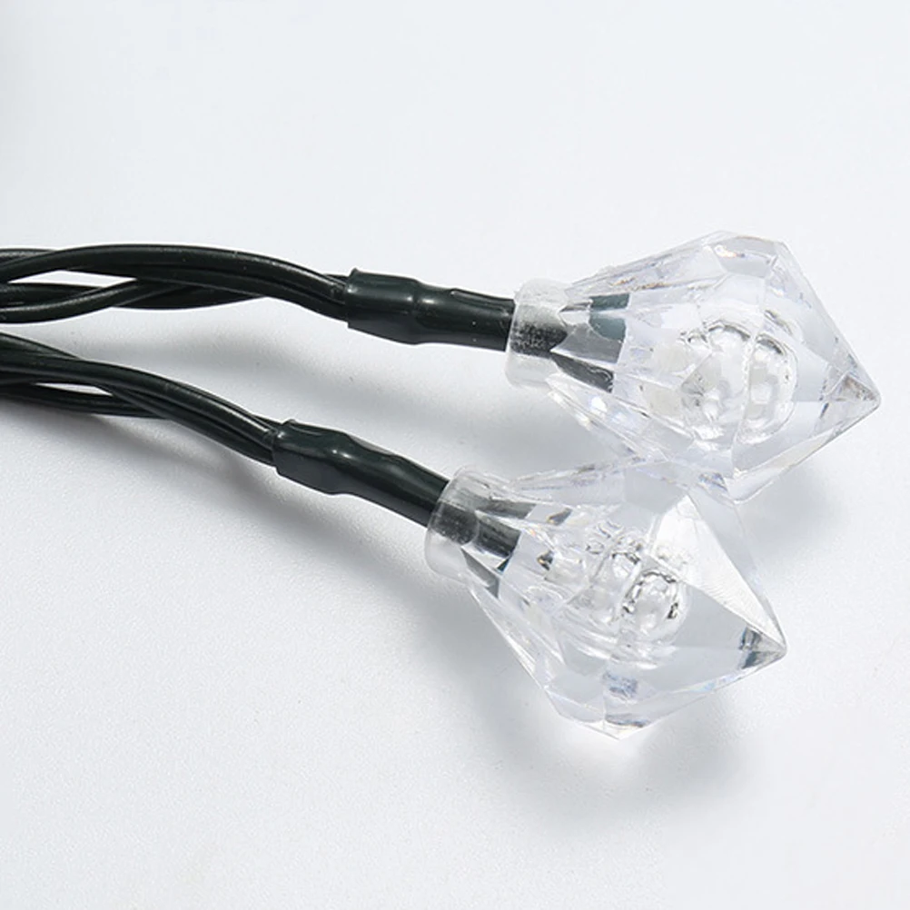 

400 LED Diamond String Lights Multifunctional Solar Lamp for Christmas Party Fairy Lights Outdoor Indoor Decor