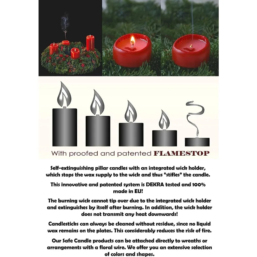 Candele a colonna bianche 2x4 pollici Confezione da 12 candele a colonna sfuse non profumate per decorazioni domestiche Eventi di nozze Cerimonie religiose e ambiente