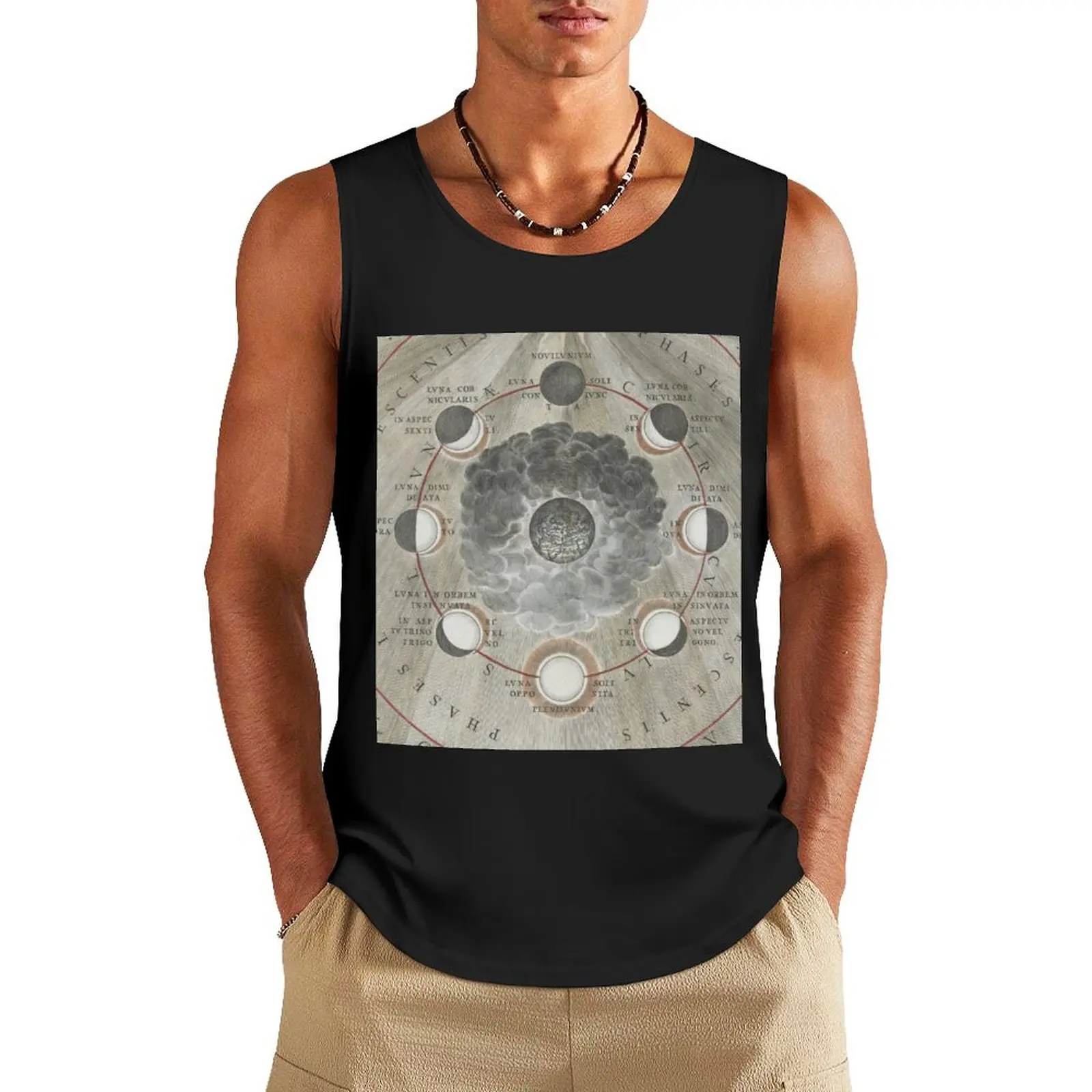 

Moon Phase Map Tank Top Clothing summer clothes men 2024