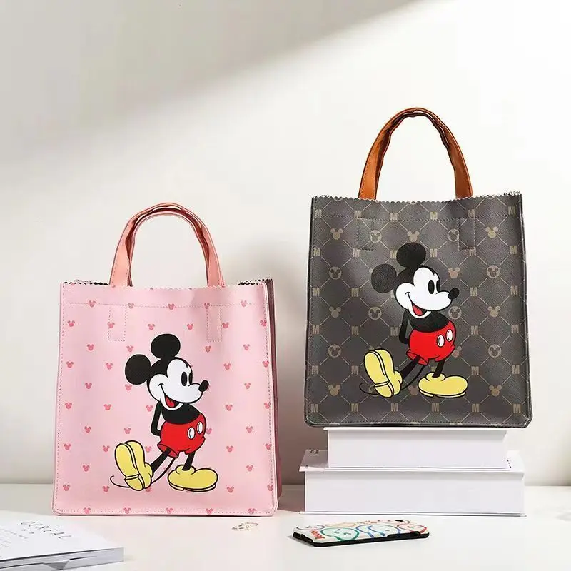 Disney Mickey Bag Women's Handbag Carry out Single Shoulder Bag Office Worker Commuter Tote