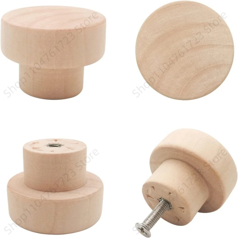 มือจับตู้ไม้ 10 ชิ้น มือจับประตูครัวไม้เนื้อแข็ง มือจับตู้เสื้อผ้า มือจับลิ้นชักตู้ มือจับเฟอร์นิเจอร์