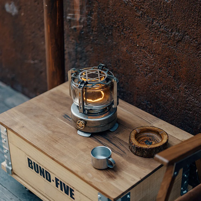 

Goout Springhill Pangu Observation Stove Kerosene Stove Heater Ccamping Small Retro Stove Surround Stove Boiling Tea