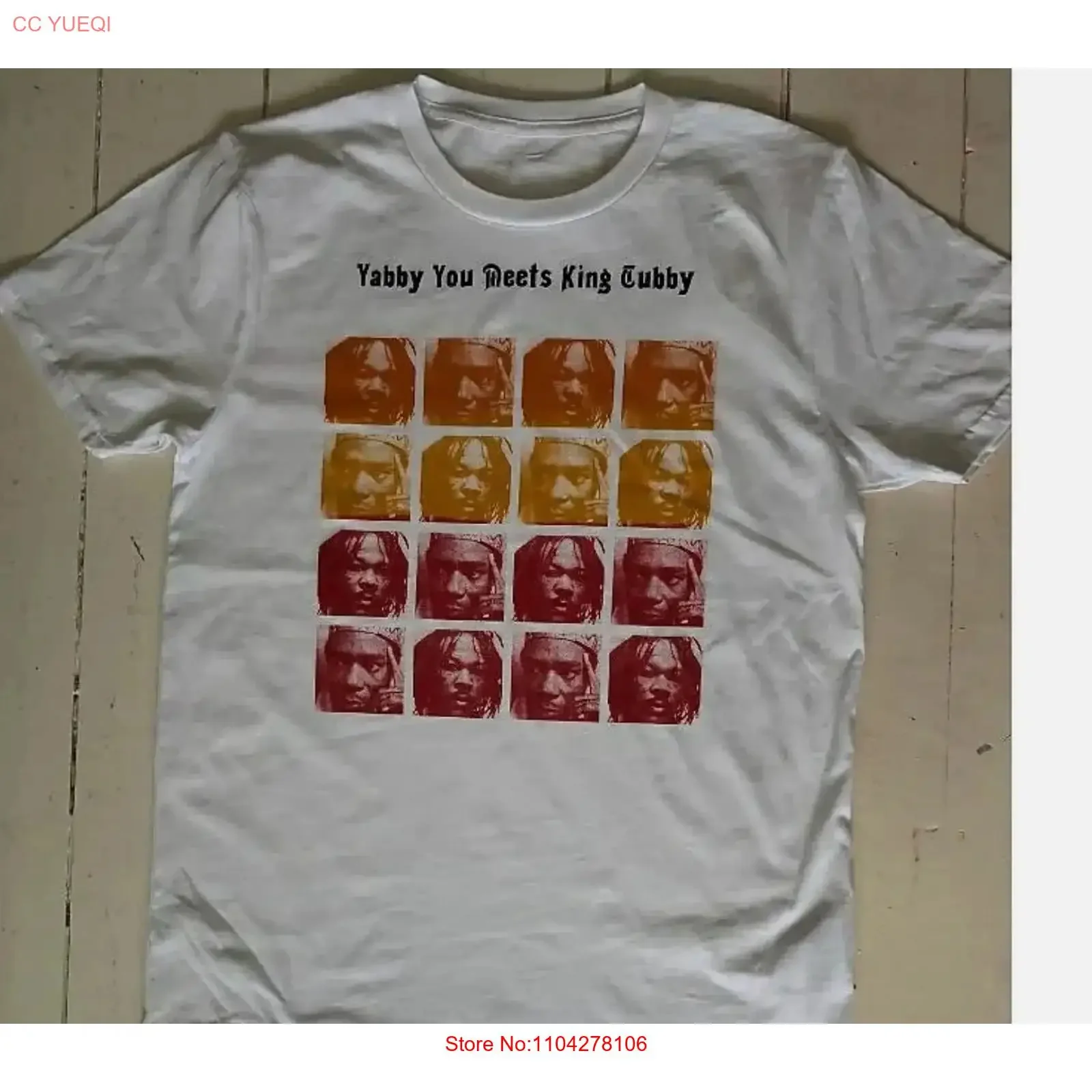 Vintage Yabby You Meets King Tubby T Shirt Classic White S 2345XL vintage Washed Breathable Soft streetwear Slightly Unisex