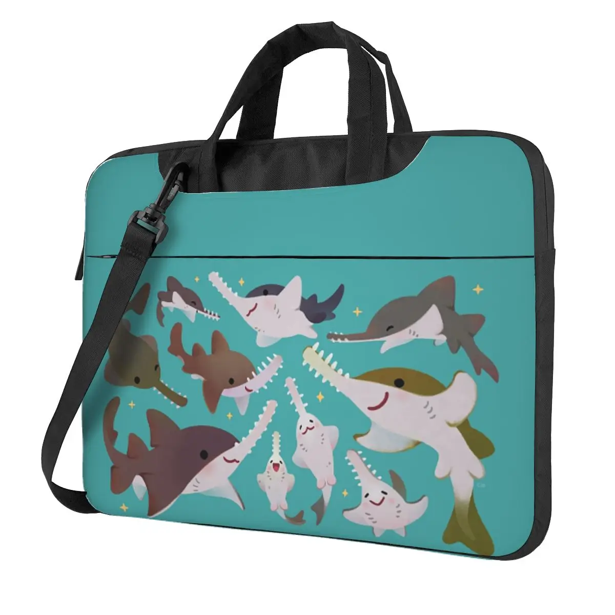 

Сумка для ноутбука Sawfish через плечо, сумка для компьютера 13, 14, 15,6 дюймов, чехол для ноутбука Macbook Pro Lenovo