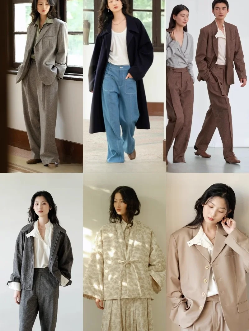 

Коллекция верхней одежды Herz Button: специальная скидка, ограниченное количество, деловой костюм с длинным рукавом, однотонный, для повседневной носки, модный.