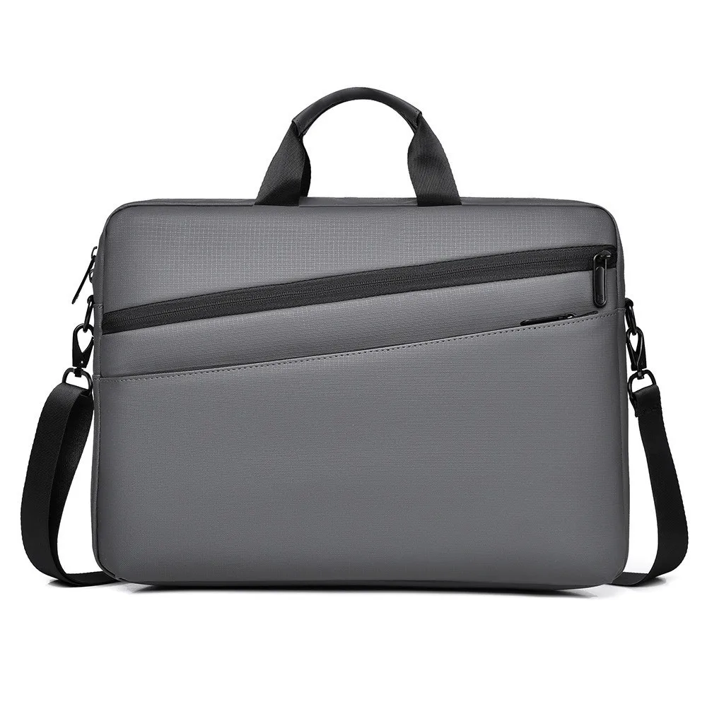 

15.6inch Business Laptop Bag Shoulder Strap with Handle Portable Laptop Bags Briefcase Simple Laptop Shoulder Bag Travel