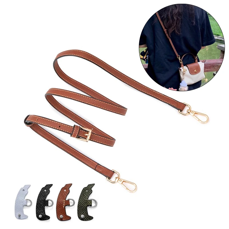 สายคล้องกระเป๋าสําหรับ Longchamp Mini Bag สายคล้องไหล่ Dumpling กระเป๋าสะพายข้าง Perforated Conversion Accessory for Punch-free Bag Strap