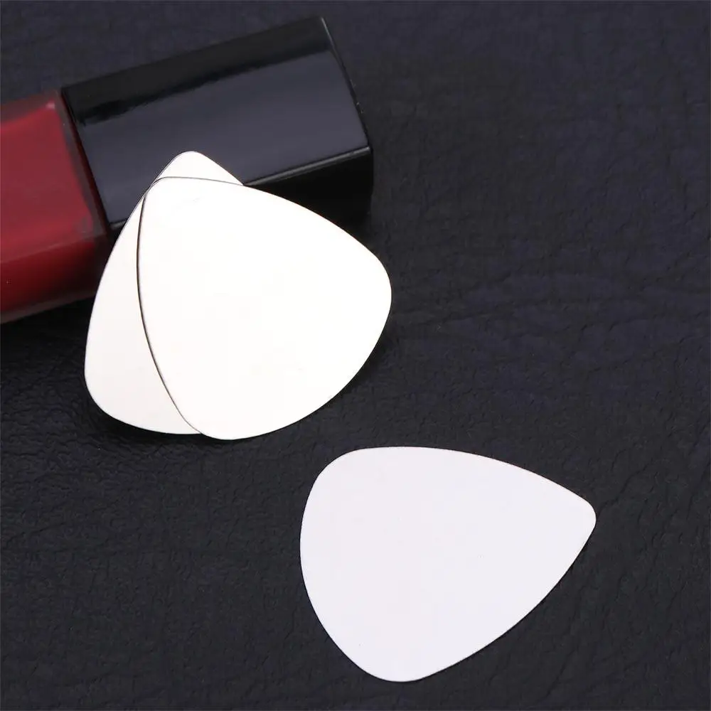 

10 шт. 0,3 мм медиаторы из нержавеющей стали, треугольник-медиатор, металлический гитарный плектр, жесты, клейкий палец, шрапнель, бас-гитара