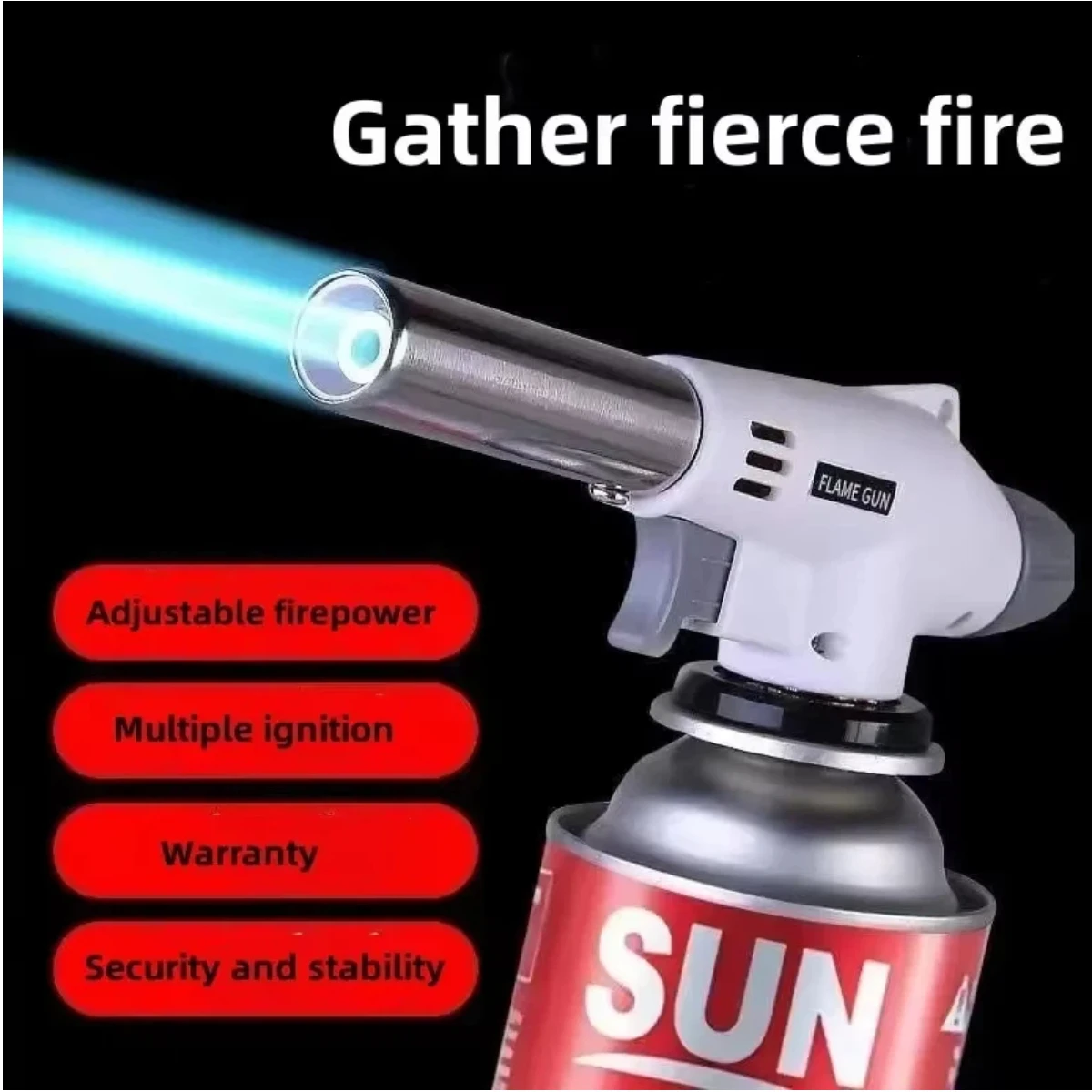 Kitchen Baking Torch - Outdoor Camping Barbecue Igniter Cooking Flame