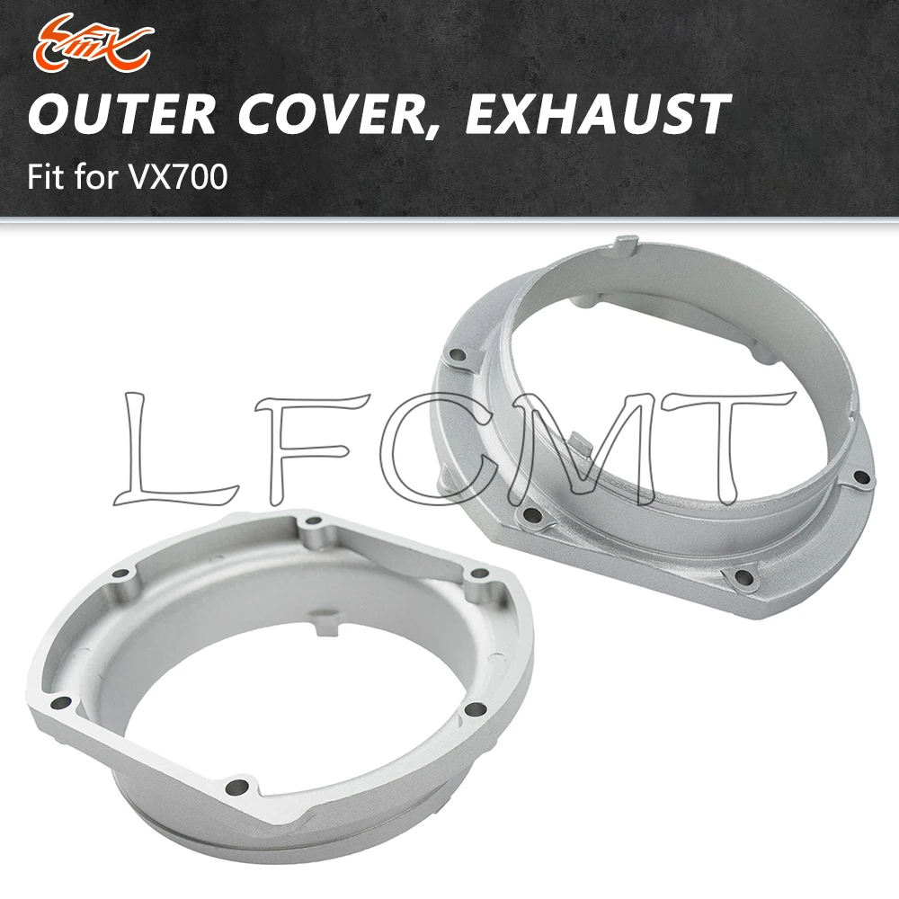 Fit For WaveRunner VX 700 Wave Runner VX700 Watercraft Replacements Parts Exhaust Connection Ring Outer Cover