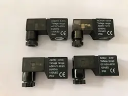 1Pcs Coil lectrical Pneumatic 3V110 4V110 Solenoid Valve Coil DC12V/DC24V/AC24V/AC36V/AC110V/AC220V With Lamp