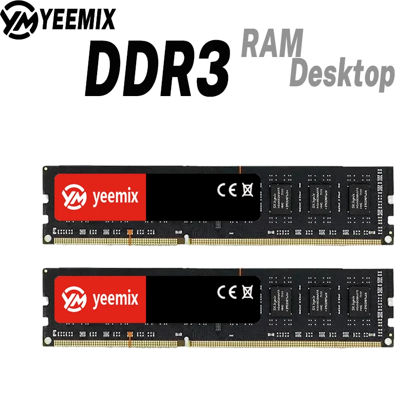 

YEEMIX DDR3 Настольная оперативная память 4 ГБ 8 ГБ 1866 МГц 1600 МГц Память внутренняя ОЗУ DDR3 4 ГБ 1066 МГц 1333 МГц Компьютерная память UDIMM для ПК