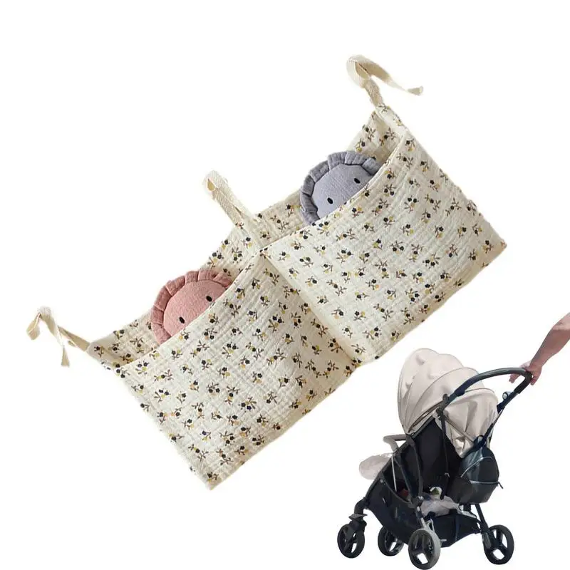 

Portable Baby Crib Storage Bag Multifunctional Newborn Bed Headboard Organizer For Kids Baby Bedding Diaper Bag