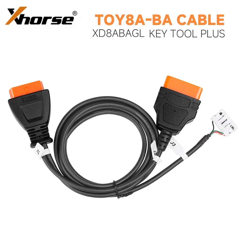 

Адаптер Xhorse XD8ABAGL для Toyota-BA, адаптер для потери всех ключей, специальный кабель для ключевого инструмента Max Pro FT-Mini OBD VVDI Key Tool Plus