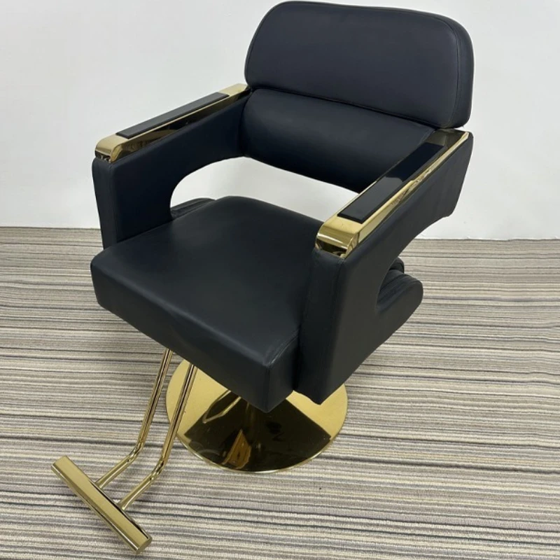 

Adjustable Swivel Barber Chair Beauty Profession Auxiliary Tatto Barber Chair Soft Backrest Salon Furniture Cadeiras XYBC