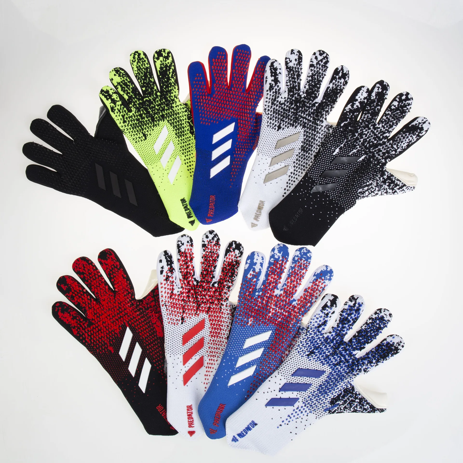 

Football goalkeeper adult training gloves non-slip latex leather wear-resistant sports protective gear