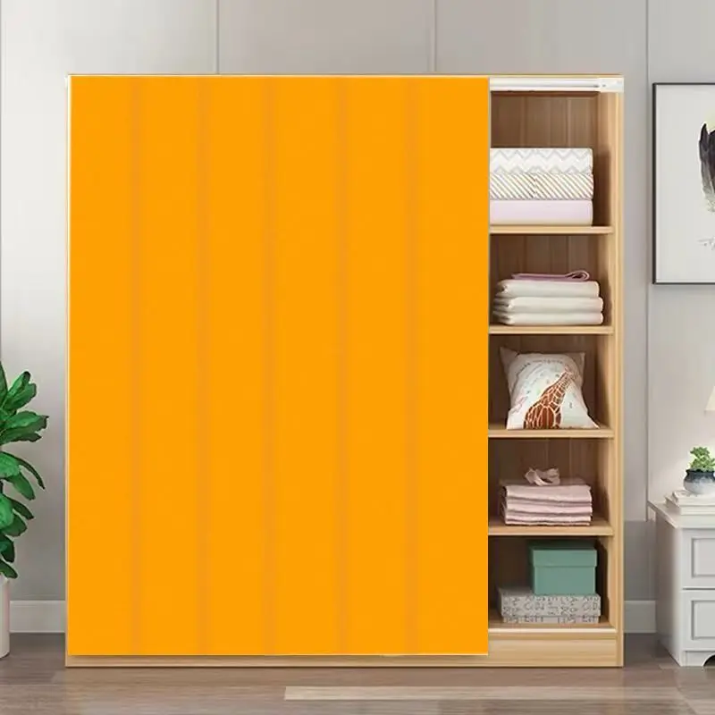 VIKAMA Neutral Solid Noren Door Curtain Wardrobe Cover Tapestry Room Divider Modern Closet Privacy Partition Drape