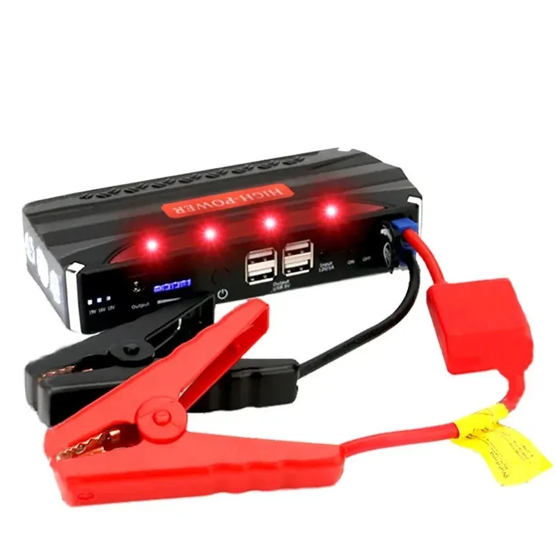 

12V /24V truck Jump starter car battery booster power bank 1to3 USB cable for smartphone /laptop