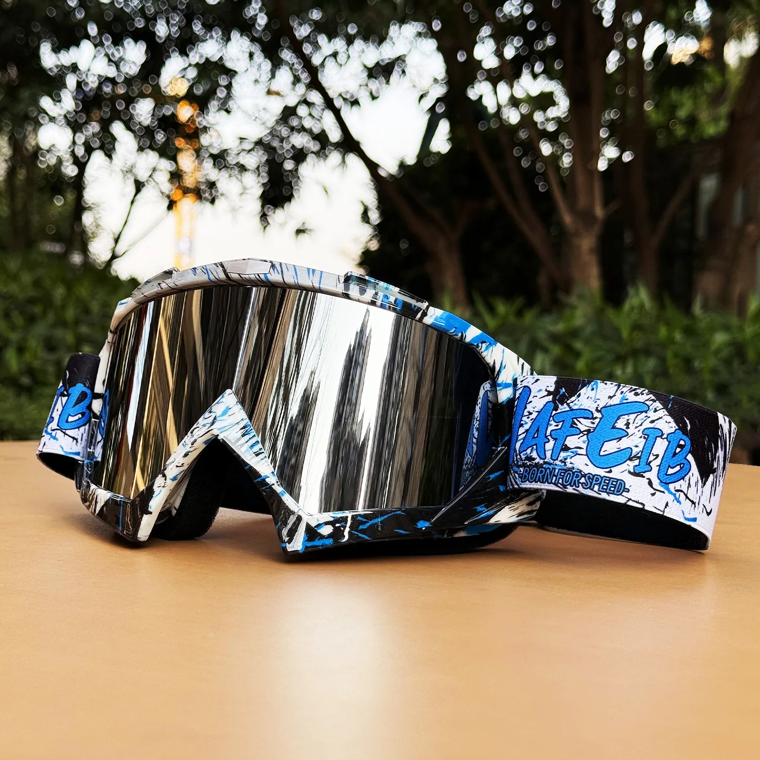 New Unisex Motorcycle Off-Road Goggles, Ski Sports Glasses, Off-Road Helmet Motorcycle Goggles 3