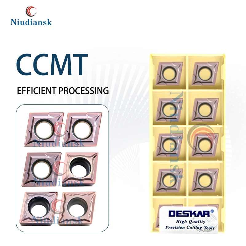 CCMT060202-GM 060204-MP 09T302-VM 120408 LF6018 CNC 선반 터닝 블레이드 스테인레스 스틸 절삭 공구 내부 구멍 선삭 공구
