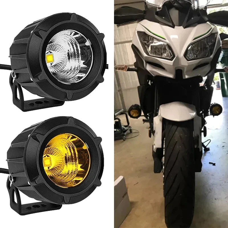 

Super Bright LED Car Work Light Lamp 35W Yellow Spotlight For Off-Road Vehicle A- Pillar Mounted Lamp High Power