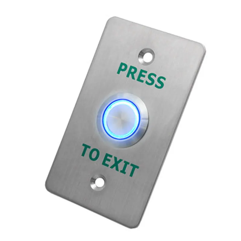 Waterproof Switch Door Exit Button 304 Stainless Steel IP68 Use For Access Control Lock System