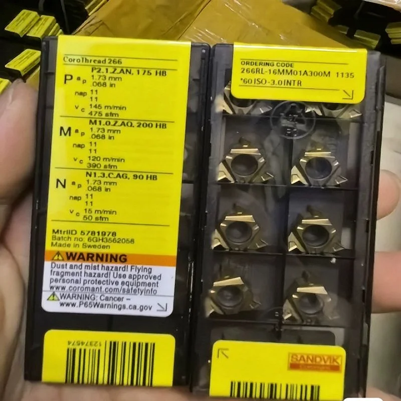 

266RL-16MM01A300M 1135 CNC blade 10PCS/BOX