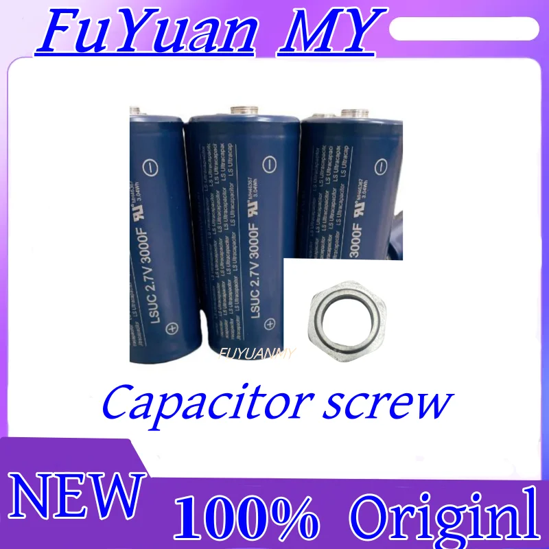 1PCS/lot  NEW LSUC 2.7V3000F  Super Farad Capacitor  original  Precision Parts  2.7V 3000F Capacitor various parts