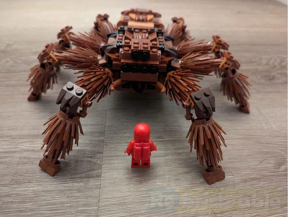 بنة نموذج 410 أجزاء MOC الحيوانات RSA الرتيلاء لعبة تعليمية إبداعية هدية للبنين الكبار الأطفال عيد الميلاد #2