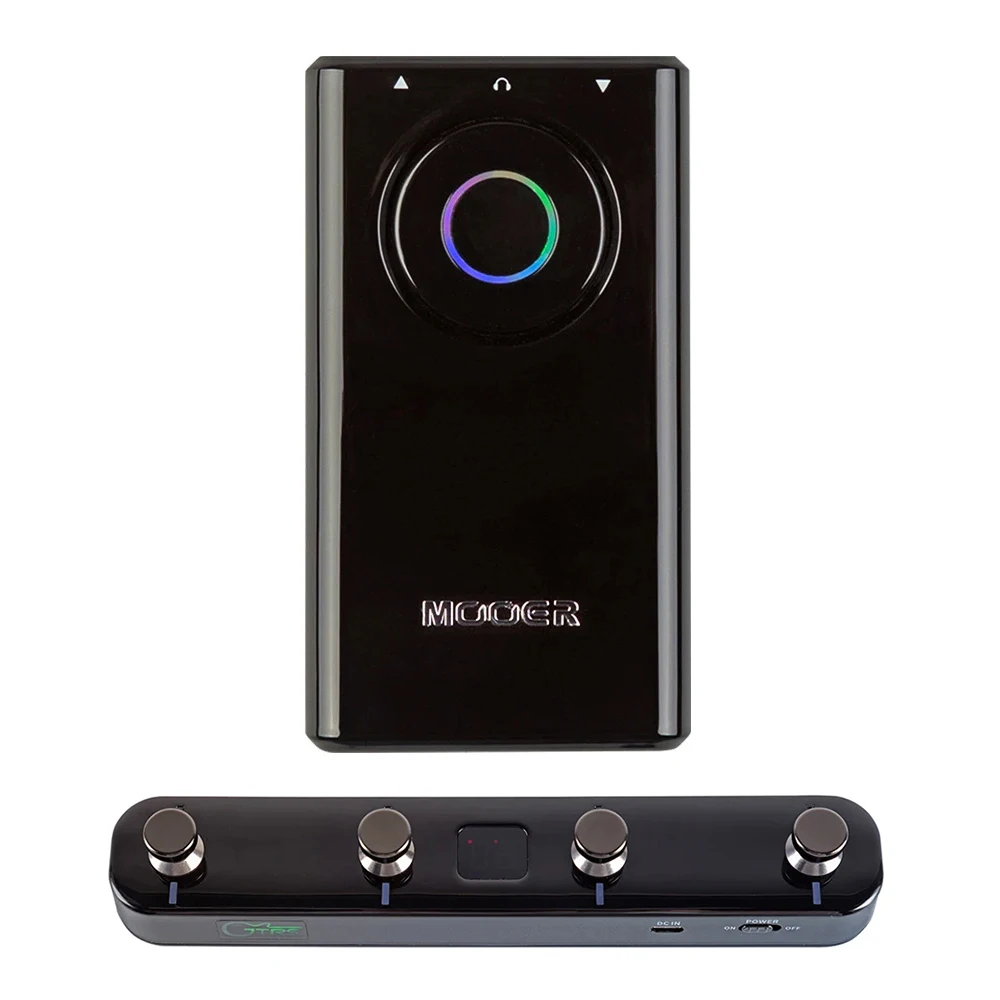 MOOER Prime P1 Guitar Multic-Effect Pedal Built-in 126 Effect 40 Drum Machines 80s Looper Record with GWF4 Wireless Footswitch