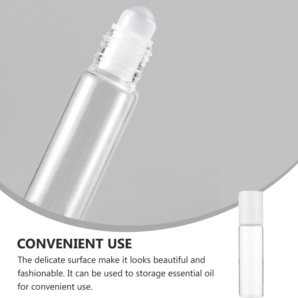 

12 Pcs Empty Roller Bottle Refillable Rollerball Roll-on for Essential Oils Bottles Travel Size