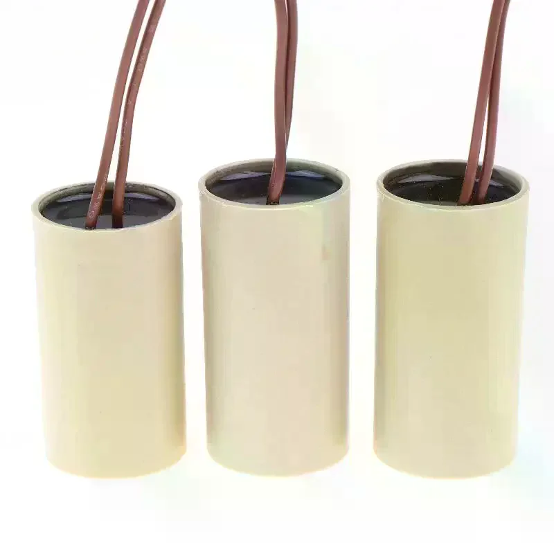 1/5Pcs 2/2.5/3uF Capacitor For Air Compressors Pressure Washers CBB60 Capacitor For Circulating Water Pump Hanging Fireplace