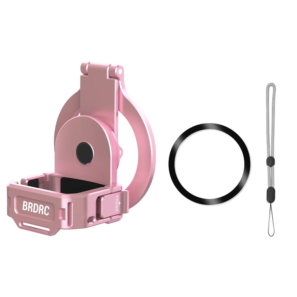 Adaptateur d'extension magnétique BRDRC Pocket 3, support de téléphone, téléprompteur pour accessoires DJI Osmo Pocket 3, cage de photographie