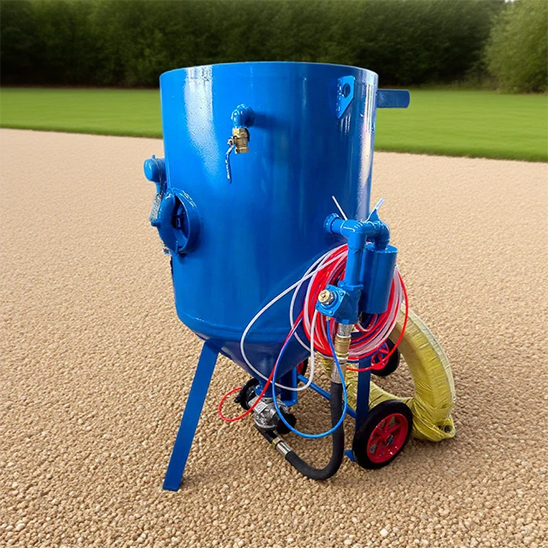 Industrial Dry Wet Sandblasters For Clear Rust And Stains Manual Cleaning Type For Sand Blasting Cleaning Sandblasting Machine