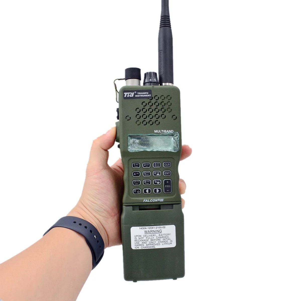 PRC-152 Tactical Two Way Radio VHF UHF 10W HD Screen Optional GPS