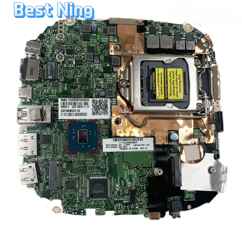 For HP Elite Slice G1 Laptop Motherboard 6050A2790001 Mainboard