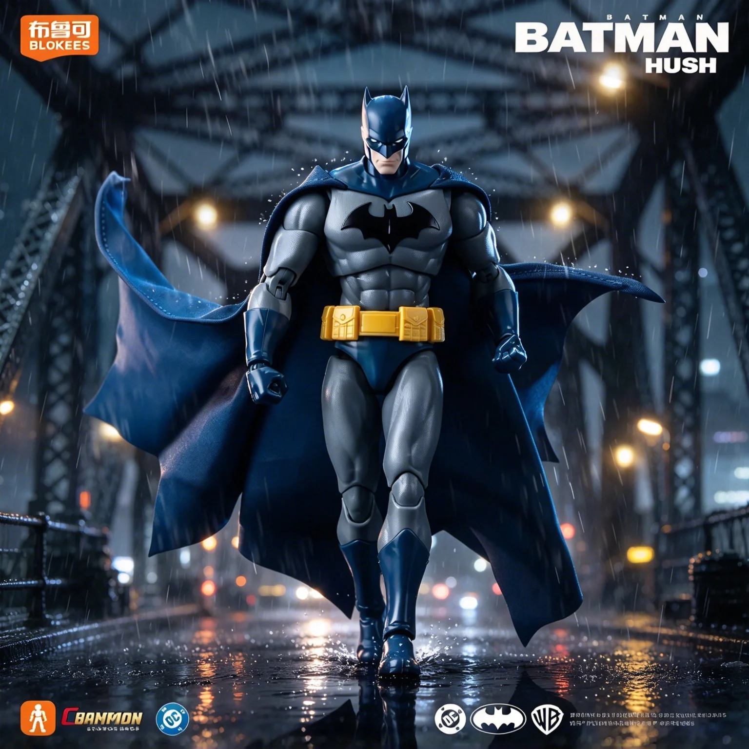 New Blokees Batman Hush Catwoman Building Block Figure DC Super Hero Assembled Model Toys Collectible Desktop Decoration Gifts